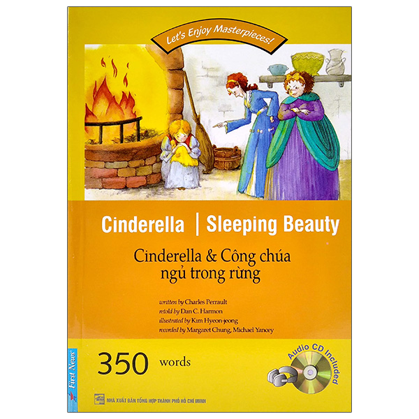 cinderella & công chúa ngủ trong rừng (kèm cd)