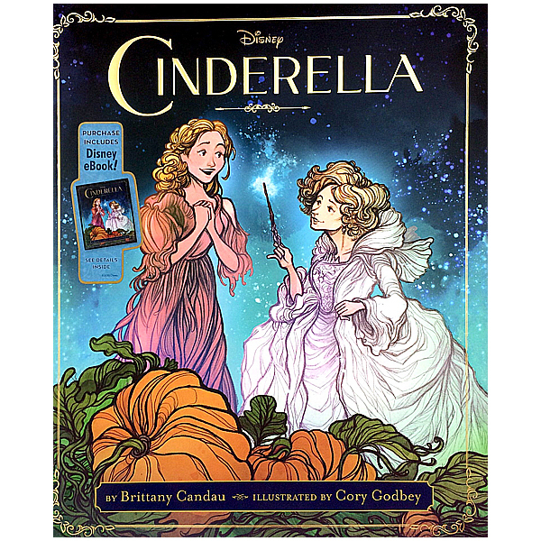 cinderella picture book: purchase includes disney ebook!