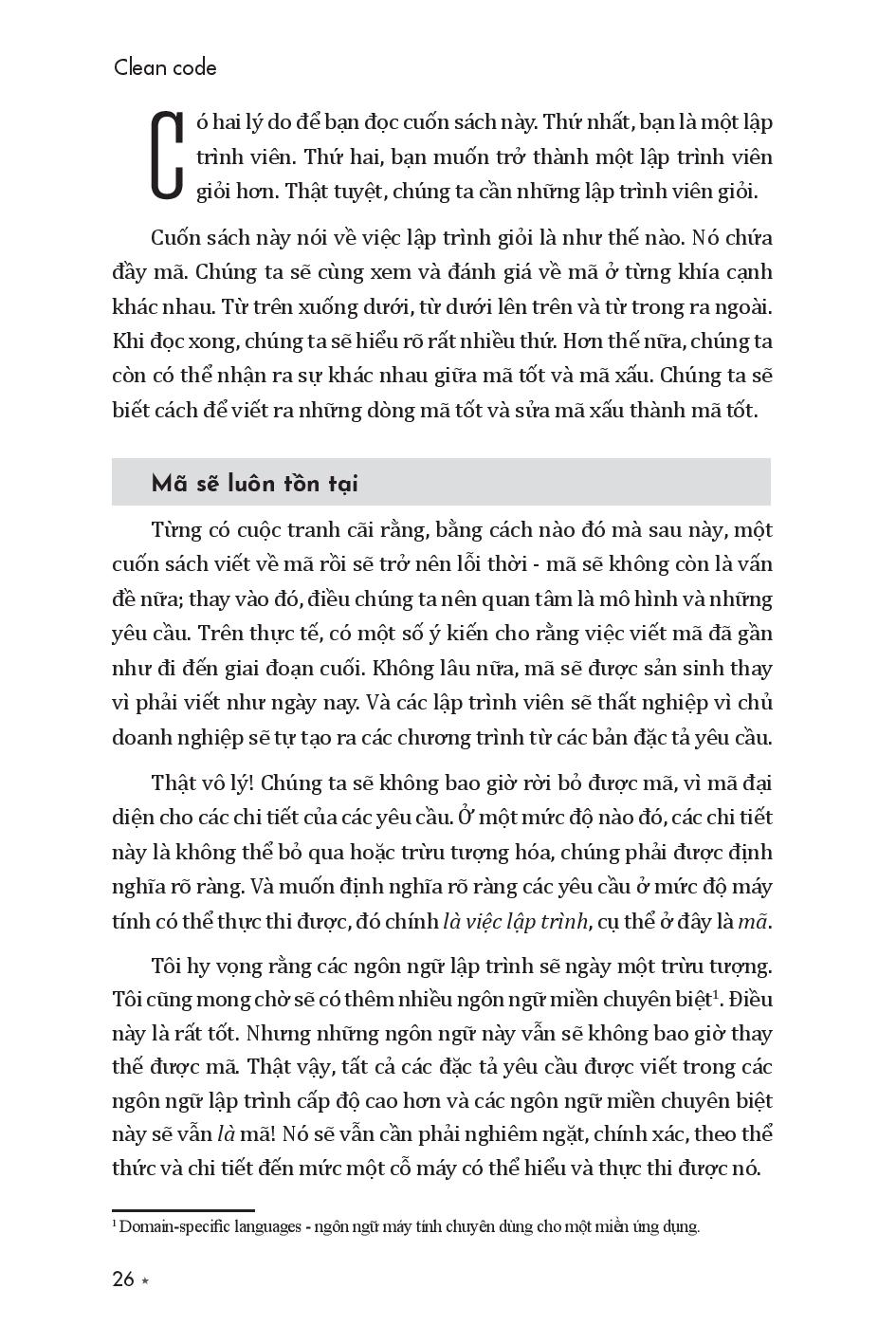 clean code - mã sạch và con đường trở thành lập trình viên giỏi (tái bản 2023) - Ảnh 2