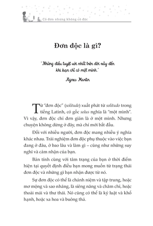 cô đơn nhưng không cô độc - hạnh phúc luôn bên ta - Ảnh 10