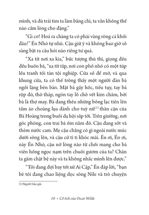 cổ tích của oscar wilde (trọn bộ) - chàng hoàng tử hạnh phúc - ngôi nhà thạch lựu (tái bản 2024) - Ảnh 9