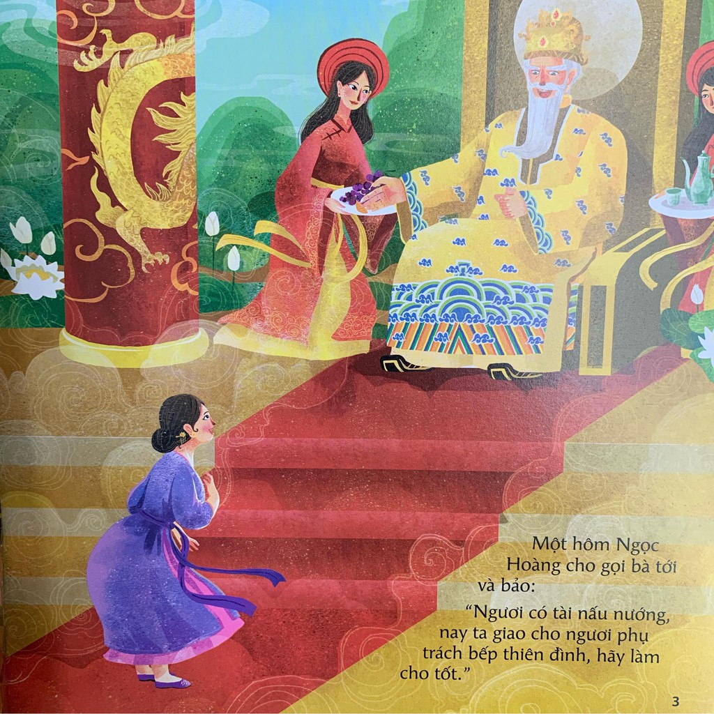cổ tích việt nam cho bé mẫu giáo - sự tích cái chổi (tái bản 2019) - Ảnh 4
