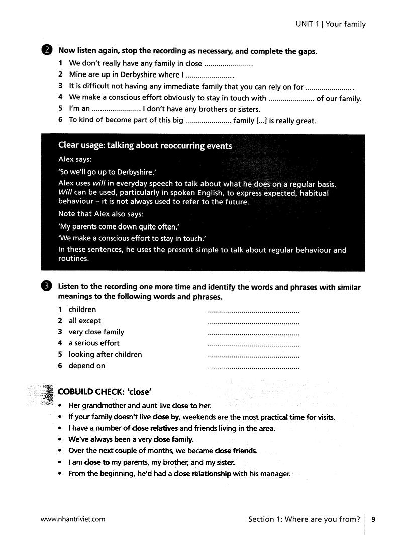 collins english for life b1+ listening (tái bản 2019) - Ảnh 5