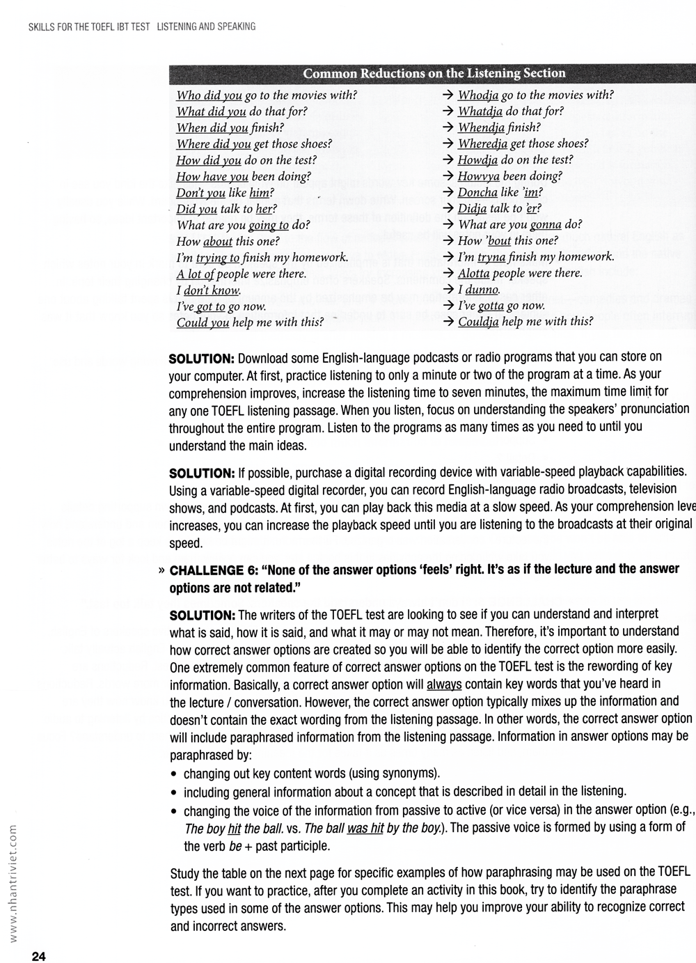 collins skills for the toefl ibt test - listening and speaking (kèm cd) - Ảnh 14