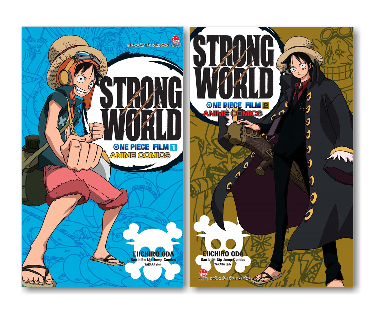 combo anime comics: one piece film strong world - tập 1 + tập 2 - Ảnh 2