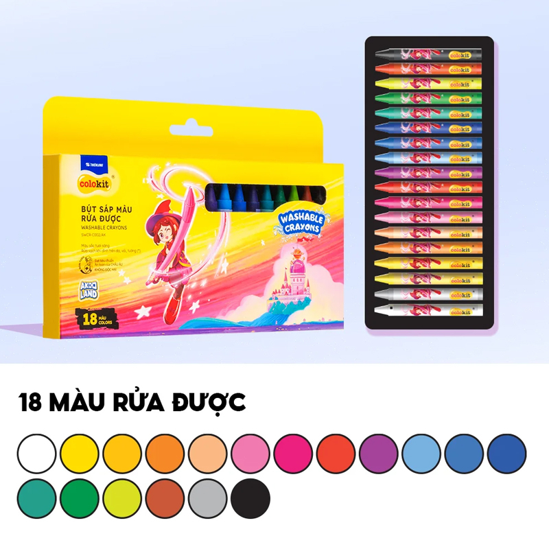 combo bộ 02 sách tô màu công chúa lấp lánh kèm bút sáp màu - Ảnh 4