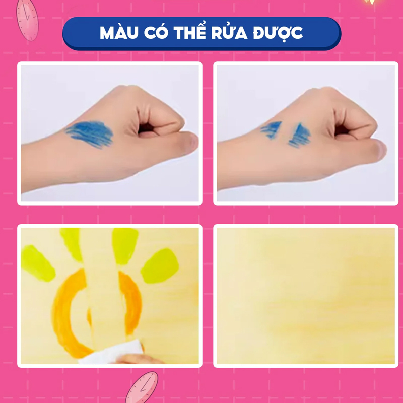combo bộ 02 sách tô màu công chúa lấp lánh kèm bút sáp màu - Ảnh 6