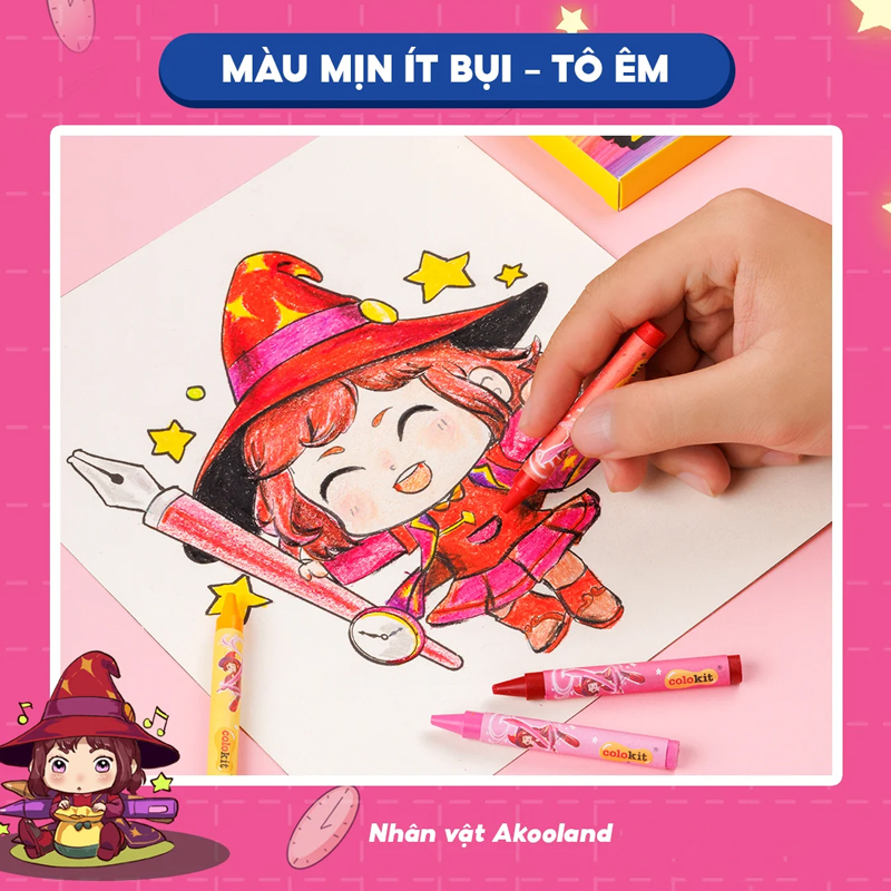 combo bộ 02 sách tô màu công chúa xinh đẹp kèm bút sáp màu - Ảnh 7