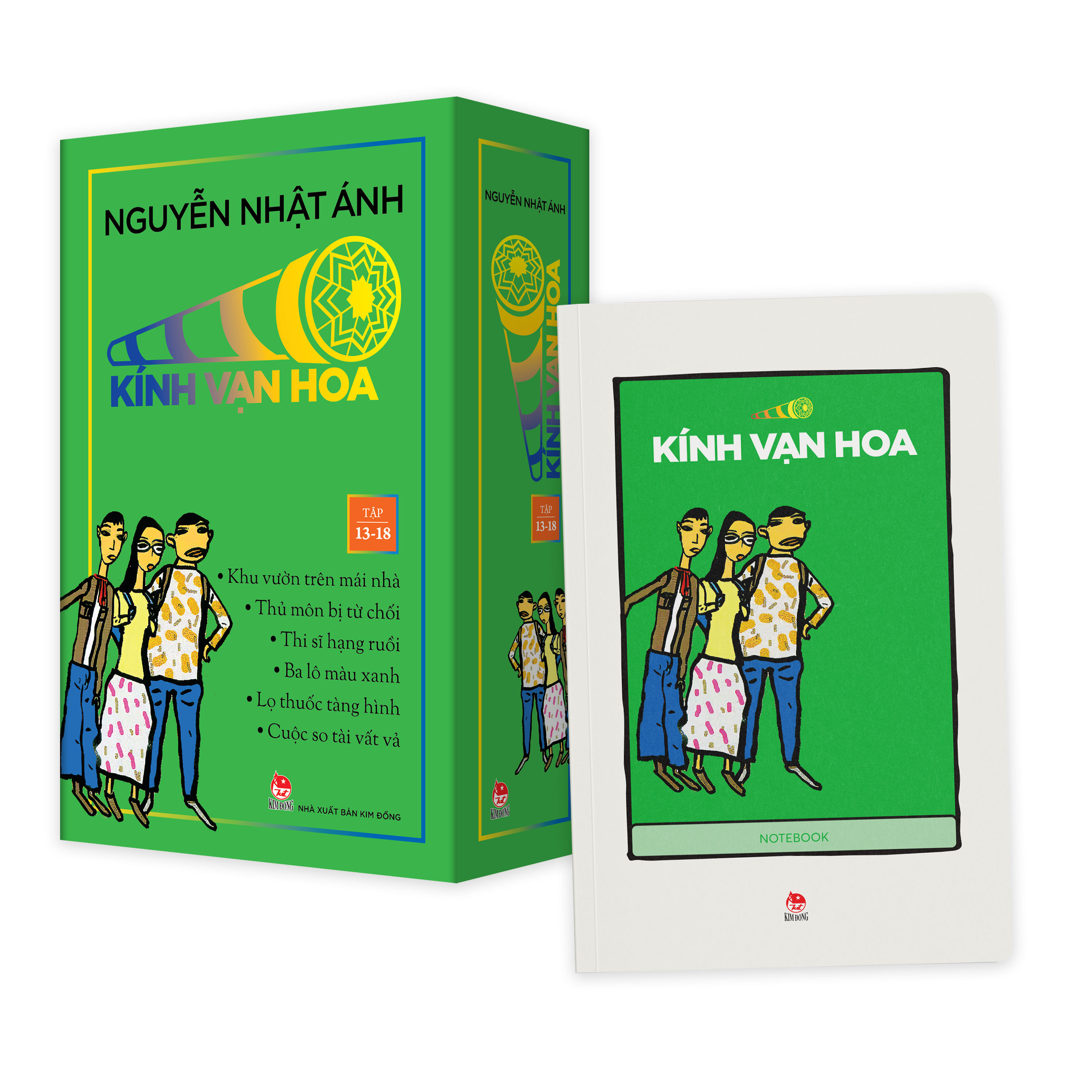 Combo Boxset Kính Vạn Hoa - Bộ Kỉ Niệm 30 Năm: Box 1 - 9 (Bộ 9 Hộp) - Tặng Kèm 9 Sổ Tay Kính Vạn Hoa + 1 Túi Vải Canvas Kính Vạn Hoa - Ảnh 7