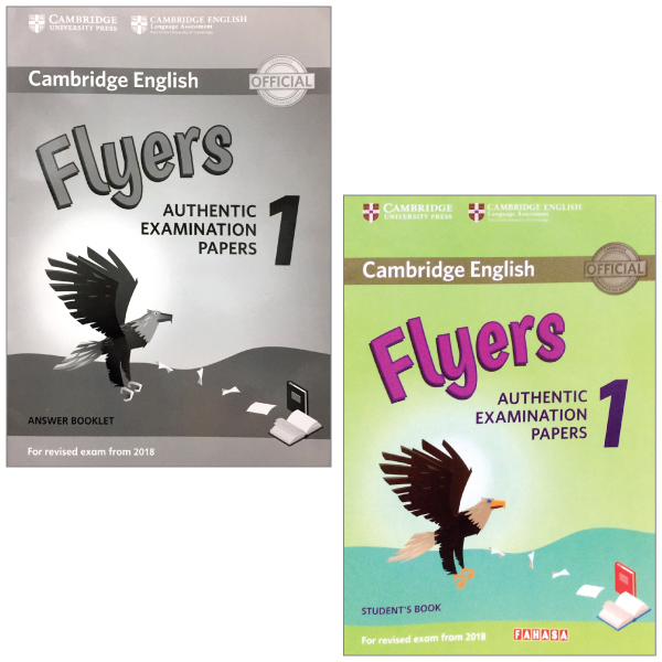 combo cambridge english flyers 1 for revised exam from 2018: student's book + ans booklet