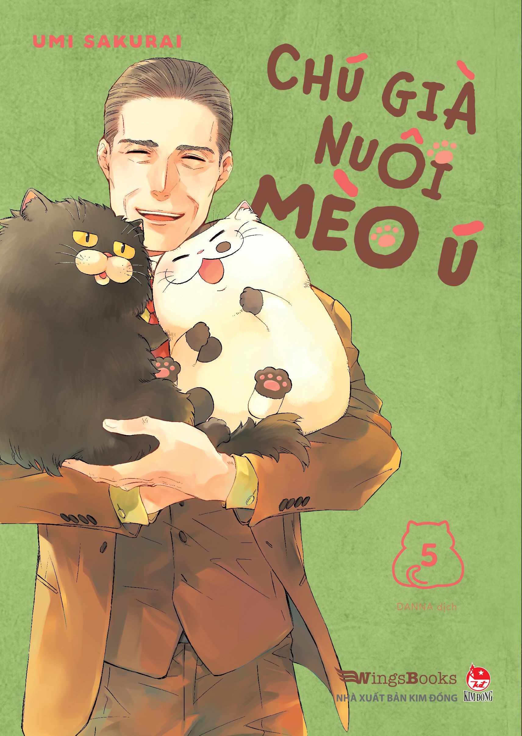 combo manga - chú già nuôi mèo ú: tập 1 - 10 (bộ 10 tập) - Ảnh 6