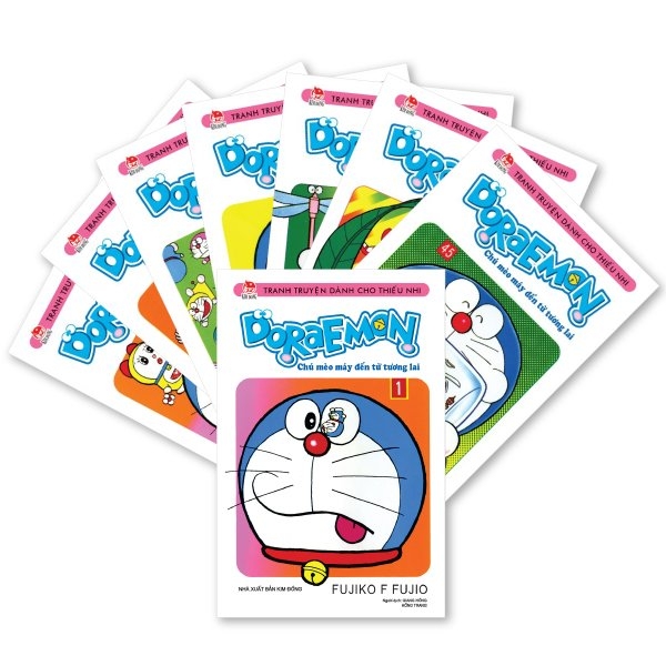 combo manga - doraemon - chú mèo máy đến từ tương lai: tập 1 - 45 (tái bản 2023) (bộ 45 tập)