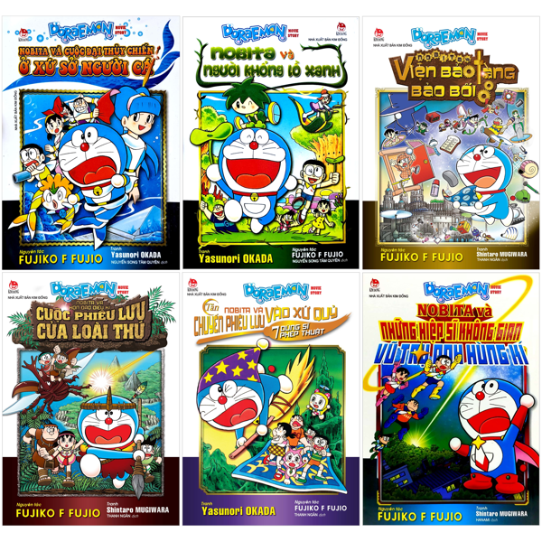 combo manga - doraemon - movie story (bộ 6 tập)