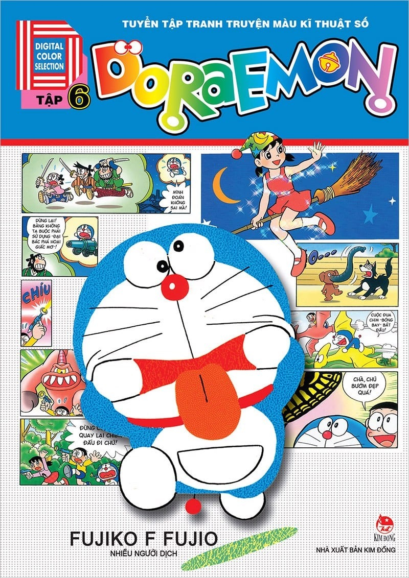 combo manga - doraemon - tuyển tập tranh truyện màu kĩ thuật số: tập 1 - 6 (bộ 6 tập) - Ảnh 6