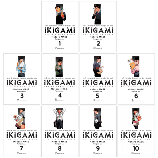 combo manga - ikigami: tập 1 - 10 (bộ 10 cuốn)