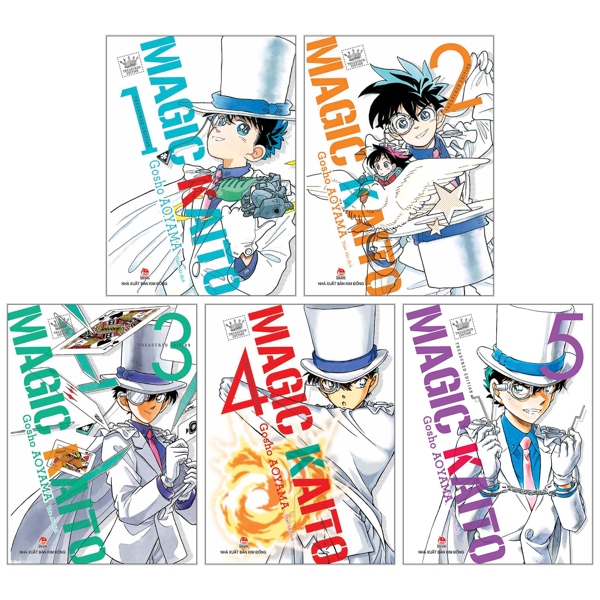 Combo Manga - Magic Kaito: Tap 1 - 5 (Bo 5 Tap) (Tai Ban 2025)