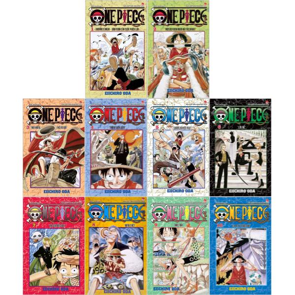 combo manga - one piece: tập 1 - 10 (bộ 10 tập)