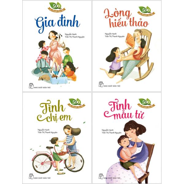 Combo Sách 500 Câu Chuyện Đạo Đức (Tái Bản 2023) (Bộ 4 Cuốn)