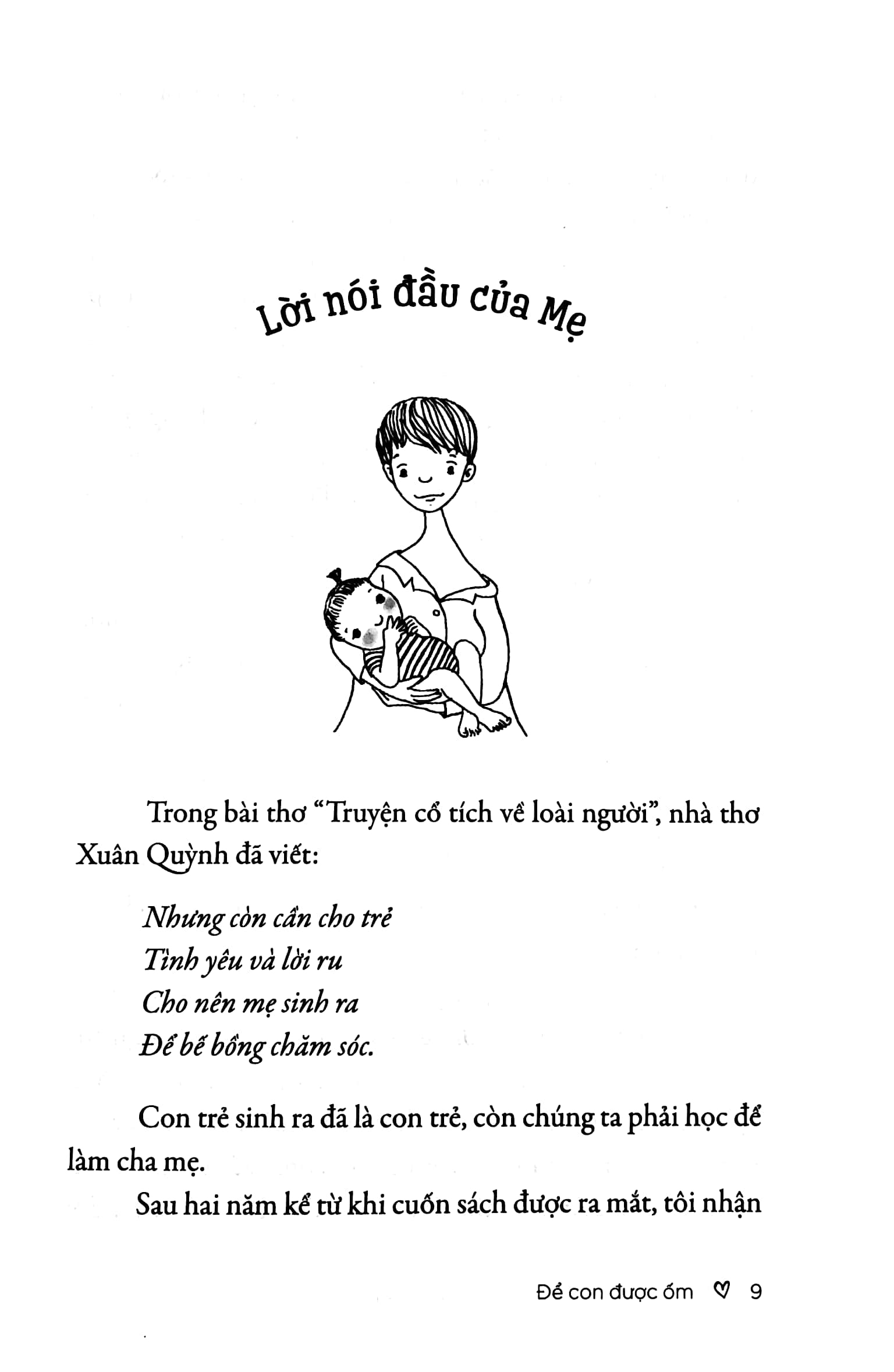 combo sách chào con! ba mẹ đã sẵn sàng + để con được ốm (bộ 2 cuốn) - Ảnh 5