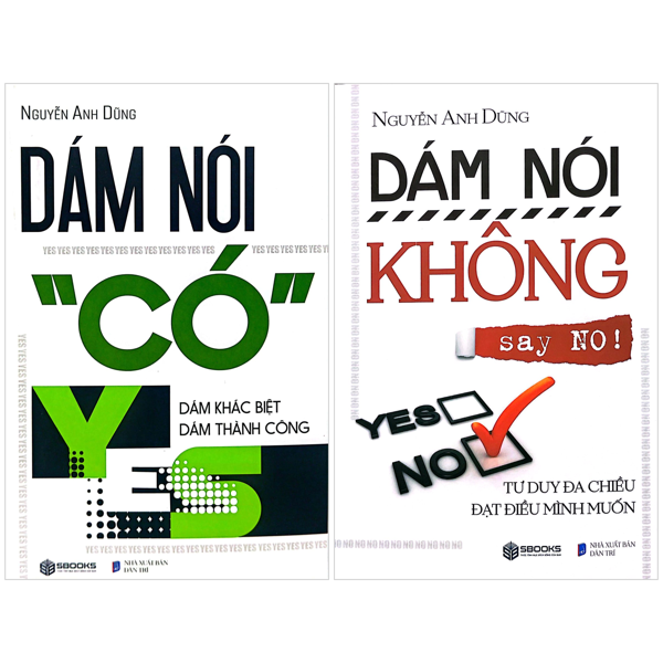 Combo Sách Dám Nói Có + Dám Nói Không (Bộ 2 Cuốn)
