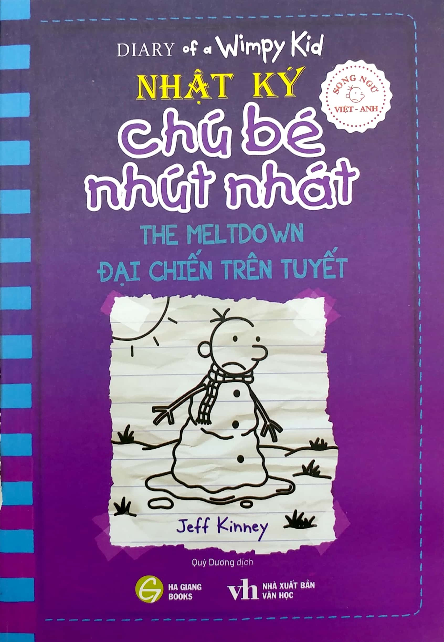 combo sách diary of a wimpy kid - nhật ký chú bé nhút nhát - song ngữ việt-anh: tập 1 - 18 (bộ 18 cuốn) - Ảnh 14