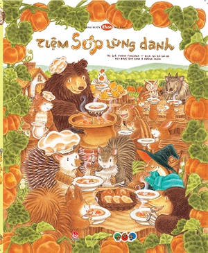 combo sách ehon nhật bản bìa cứng - tiệm bánh mỳ lừng danh + tiệm súp lừng danh + tiệm mật ong lừng danh bộ 3 cuốn) - Ảnh 6