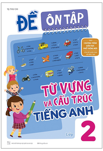 combo sách em học tốt tiếng anh + đề ôn tập từ vựng và cấu trúc tiếng anh lớp 2 (bộ 2 cuốn) - Ảnh 2
