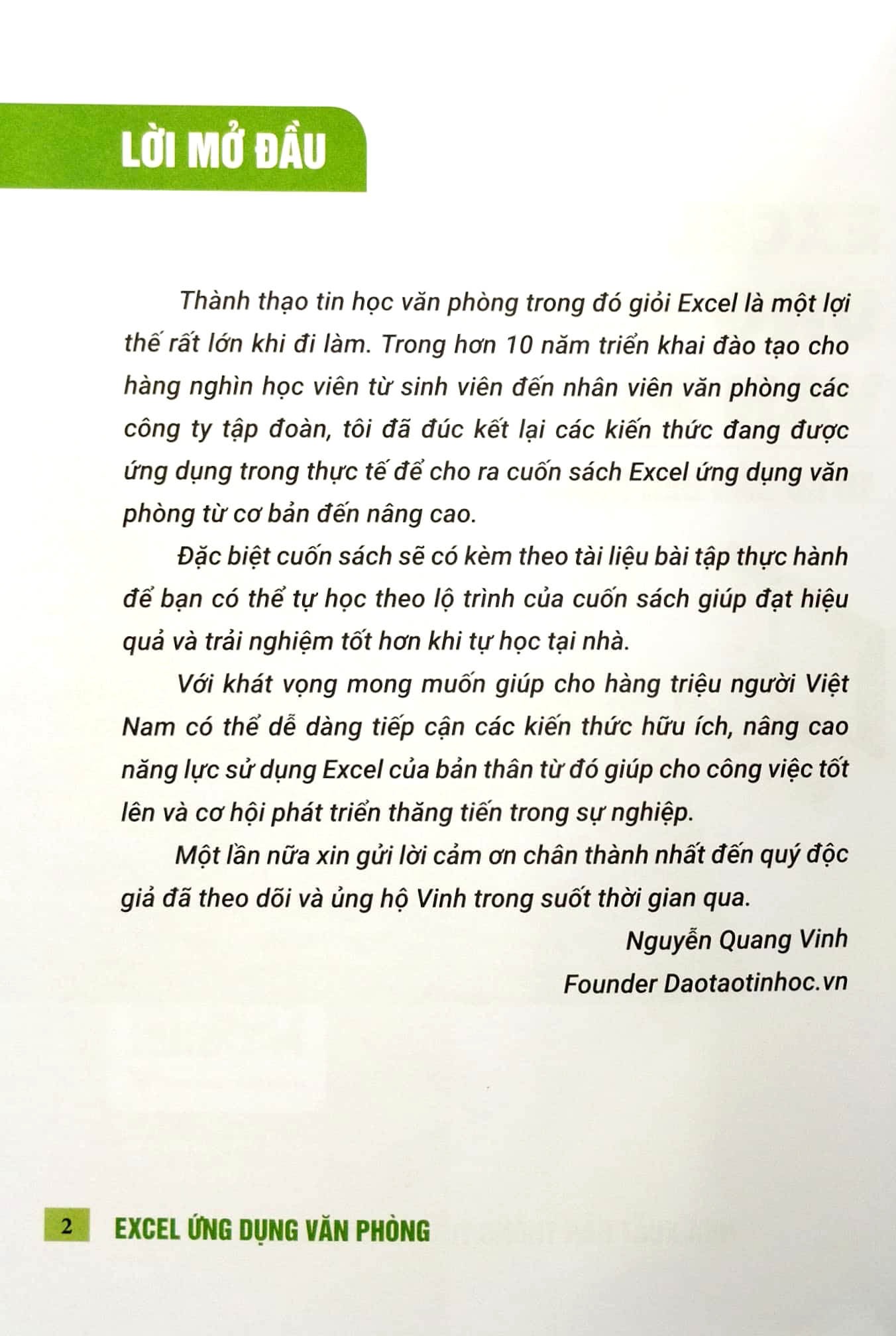 Combo Sách Excel Ứng Dụng Văn Phòng + 150 Thủ Thuật Excel (Bộ 2 Cuốn) - Ảnh 3