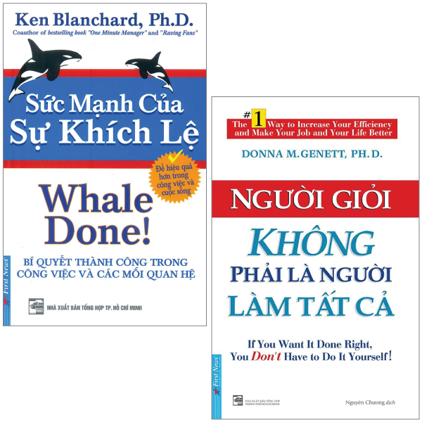 combo sách người giỏi không phải là người làm tất cả + sức mạnh của sự khích lệ (bộ 2 cuốn)