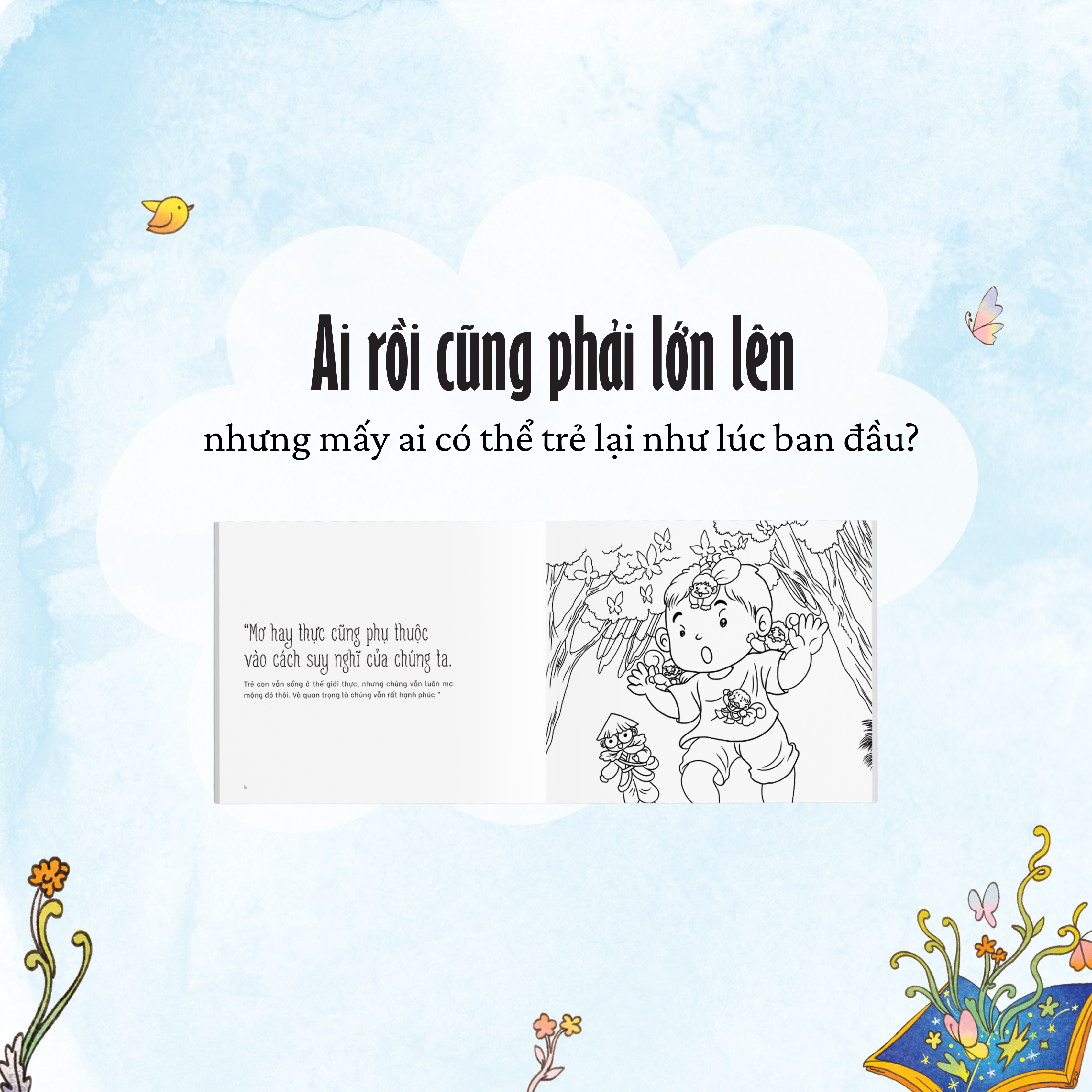 Combo Sach To Mau Xu So Mien Man + Hop 20 But Long Mau Pastel Rua Duoc Washable Fiber Pen - Ảnh 8
