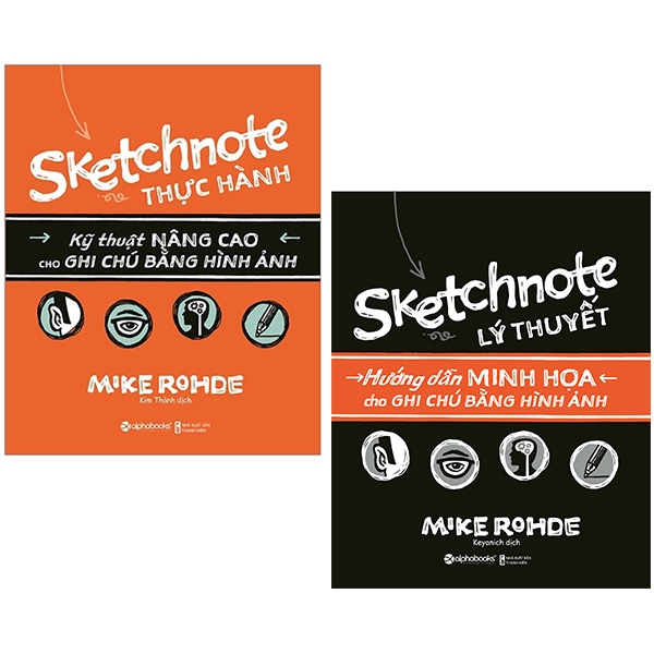 Combo Sketchnote Ly Thuyet Va Thuc Hanh (Bo 2 Cuon)