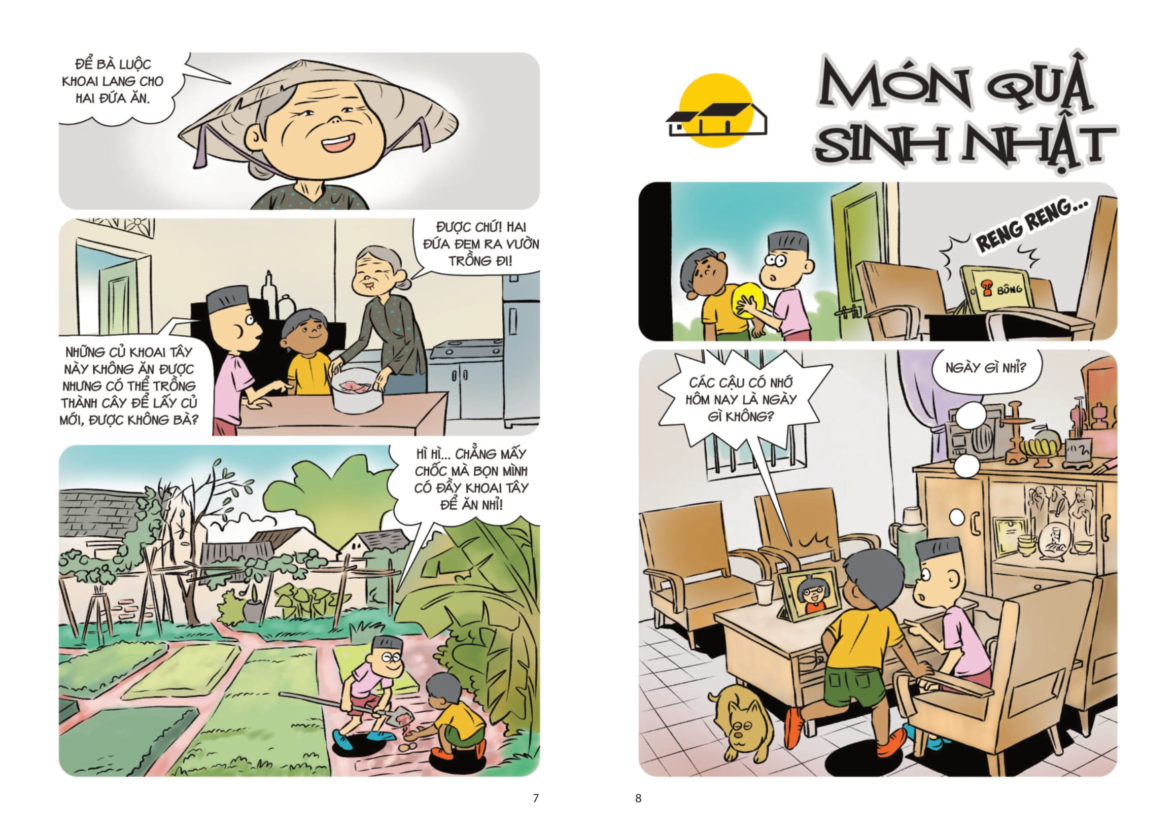 comic kĩ năng sống - dành cho trẻ tiểu học - ăn uống an toàn - Ảnh 6