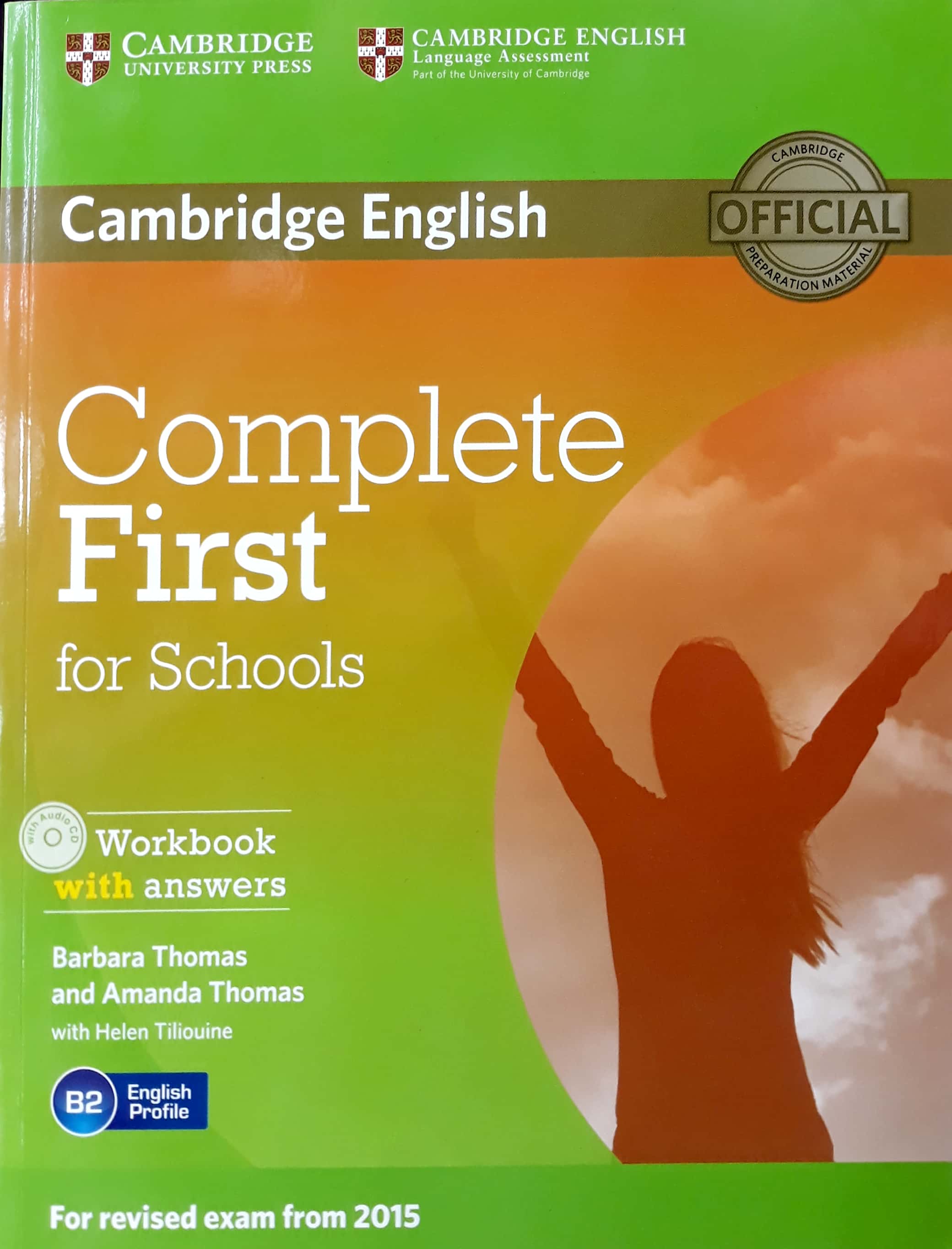 complete first for schools workbook with answers with audio cd