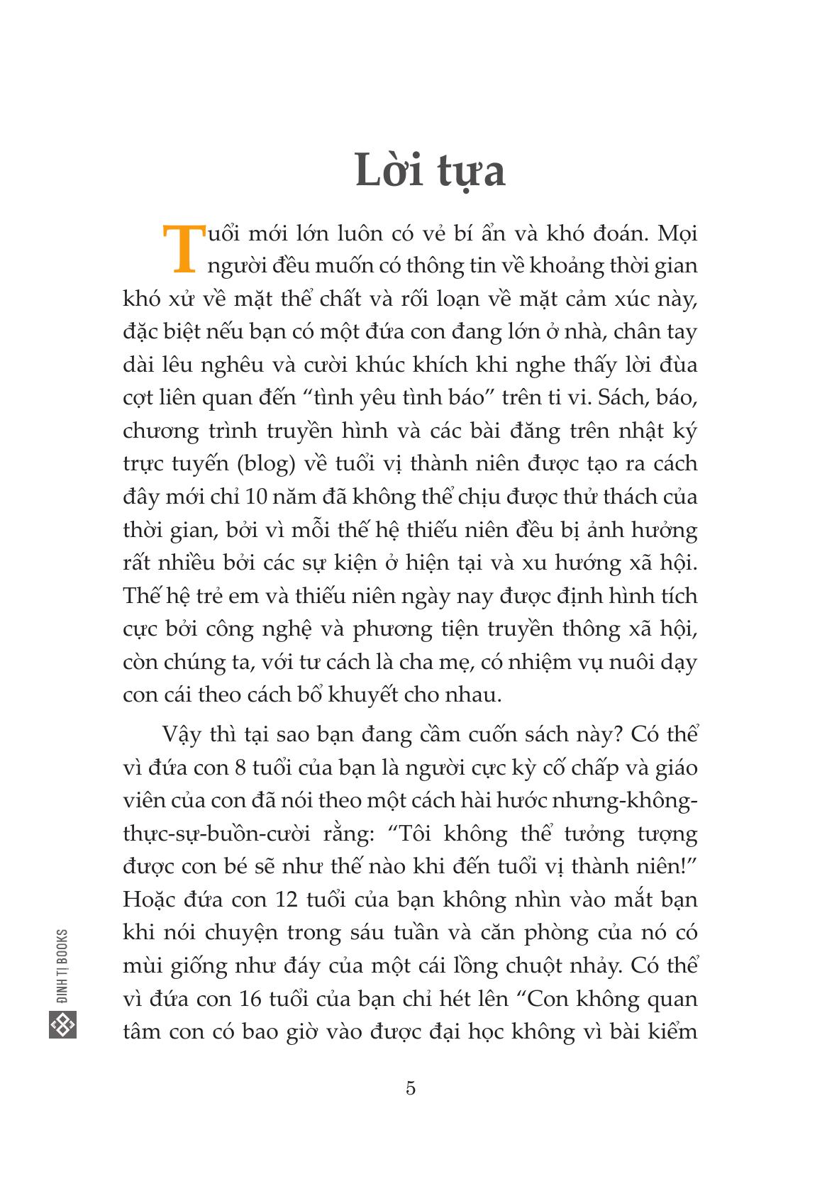 con dậy thì, cha mẹ cần làm gì? - Ảnh 5