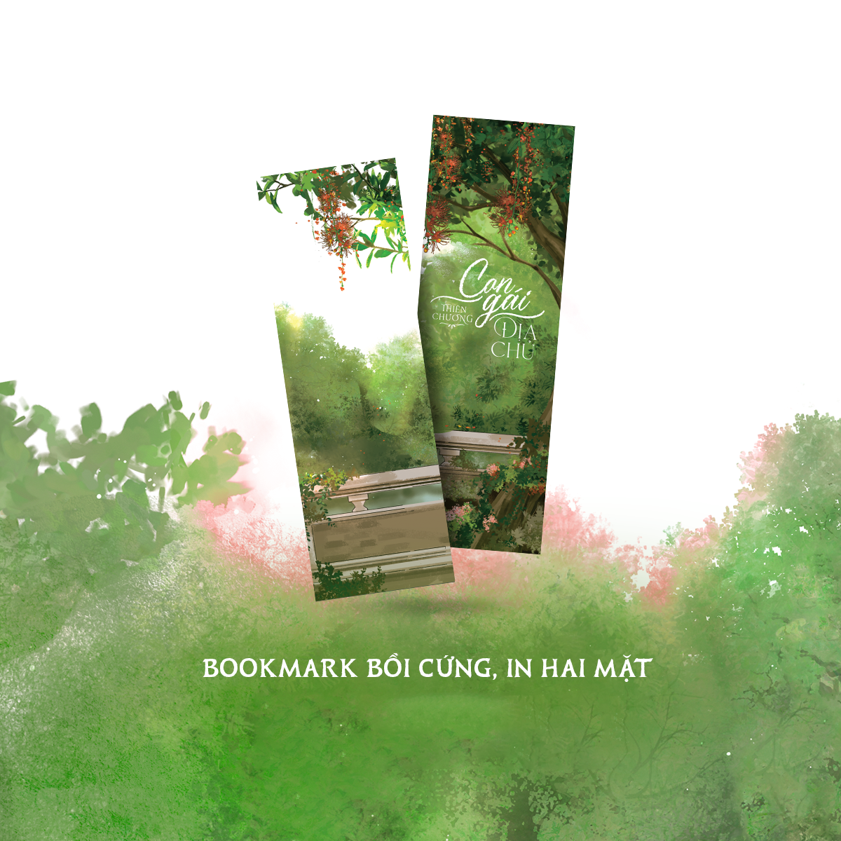 Con Gai Dia Chu - Tang Kem 1 Bookmark 2 Mat + 1 Postcard + 2 Card Bo Goc - Ảnh 3