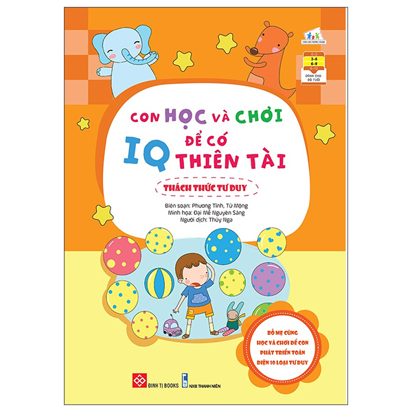 con học và chơi để có iq thiên tài - thách thức tư duy