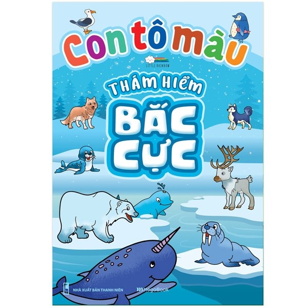 con tô màu - thám hiểm bắc cực