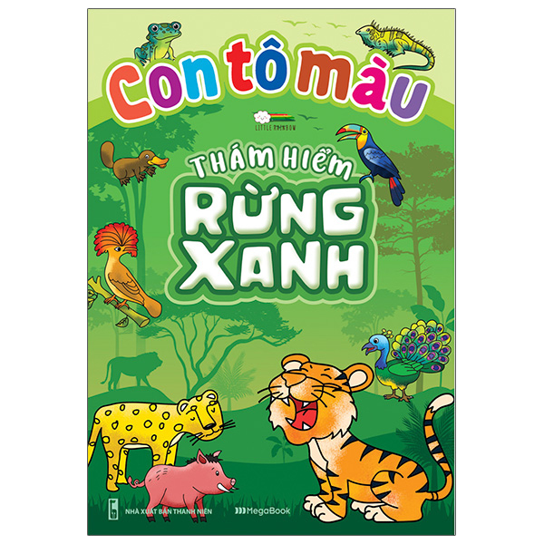 con tô màu - thám hiểm rừng xanh