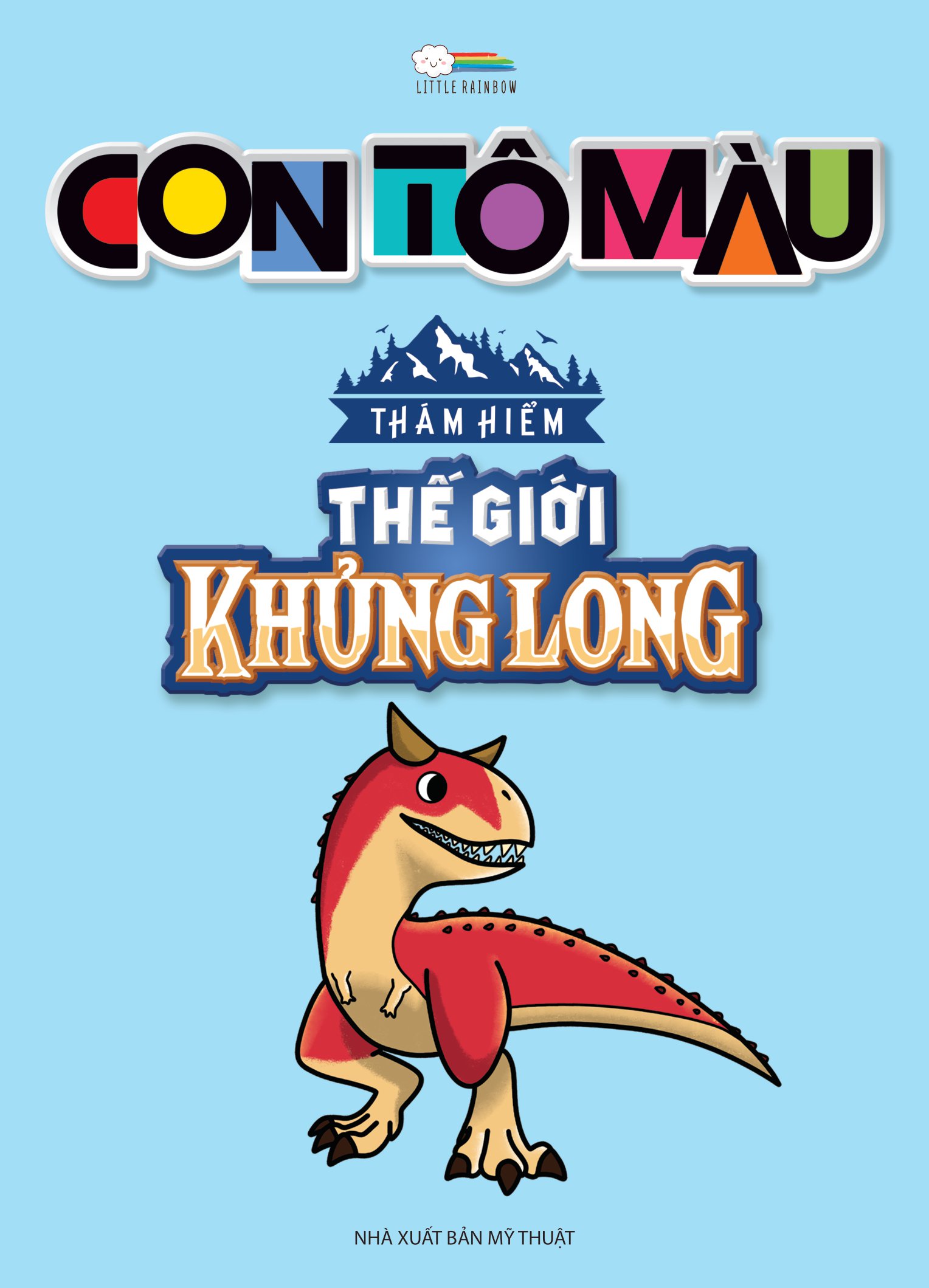 con tô màu - thám hiểm thế giới khủng long - Ảnh 2
