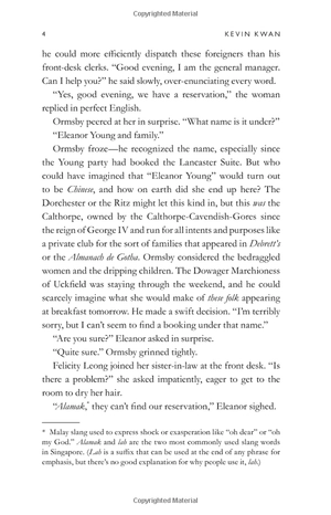 crazy rich asians - film tie in - Ảnh 5