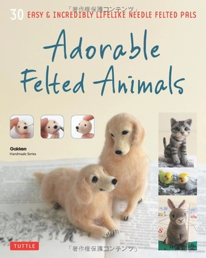 ct adorable felted animals - Ảnh 2