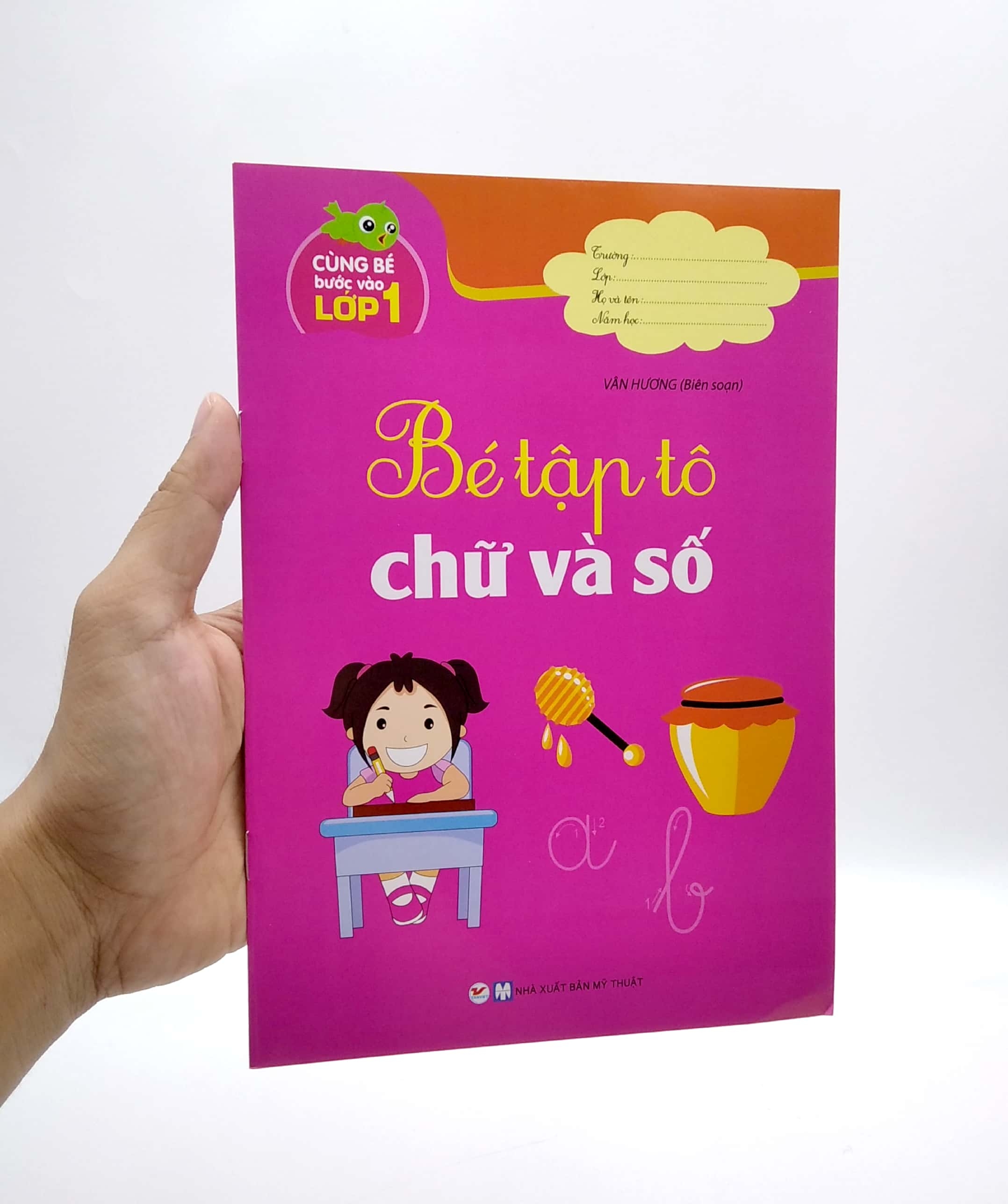 cùng bé bước vào lớp 1 - bé tập tô chữ và số - Ảnh 6