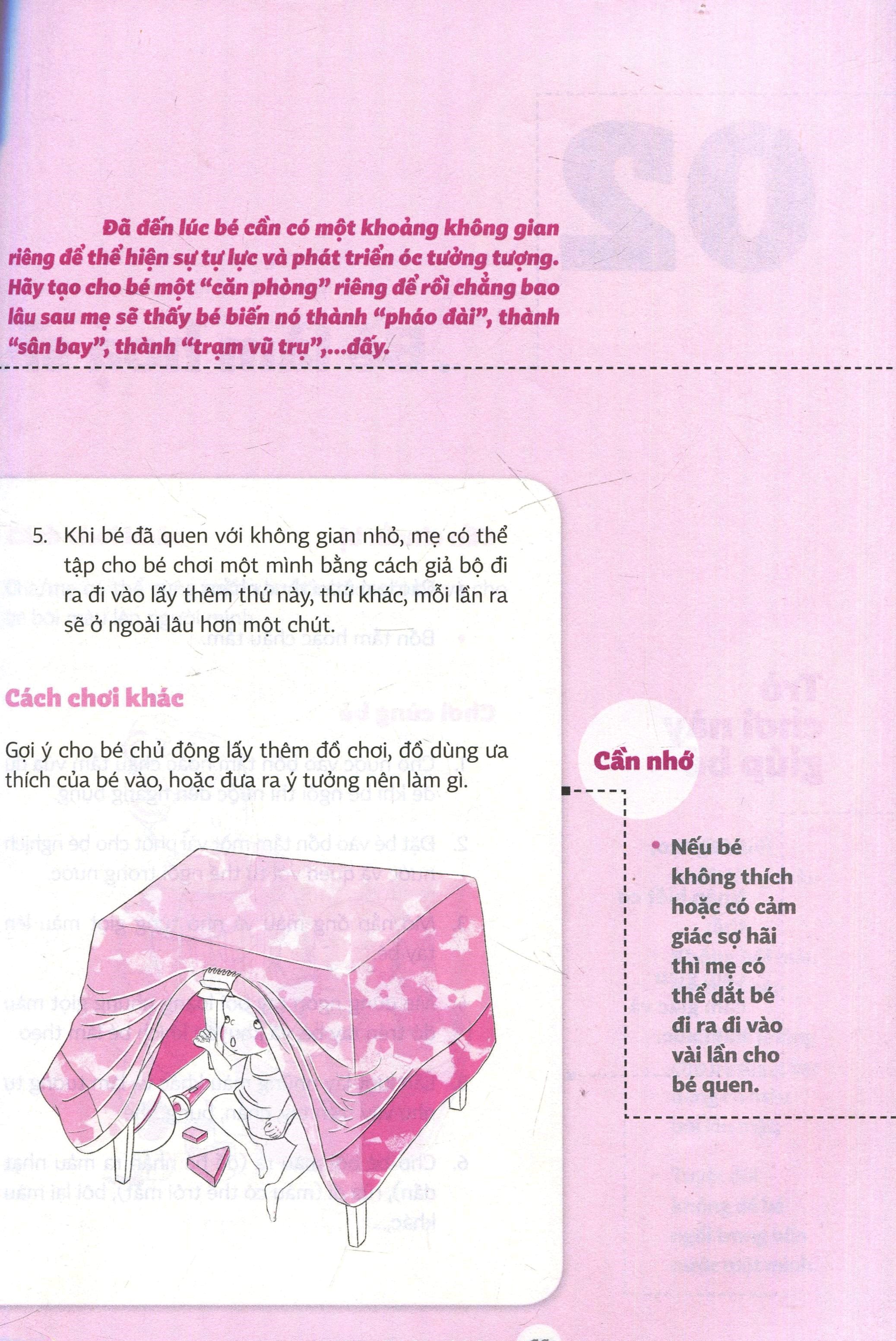 cùng bé lớn khôn - 30 trò chơi dành cho bé từ 12 đến 24 tháng tuổi - Ảnh 4