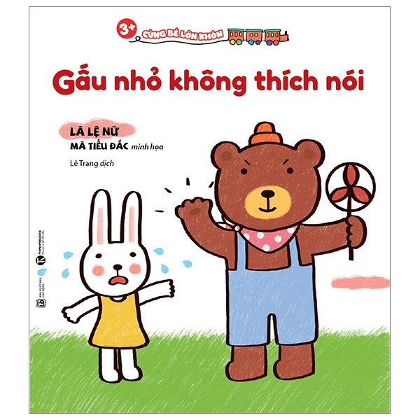 cùng bé lớn khôn - gấu nhỏ không thích nói