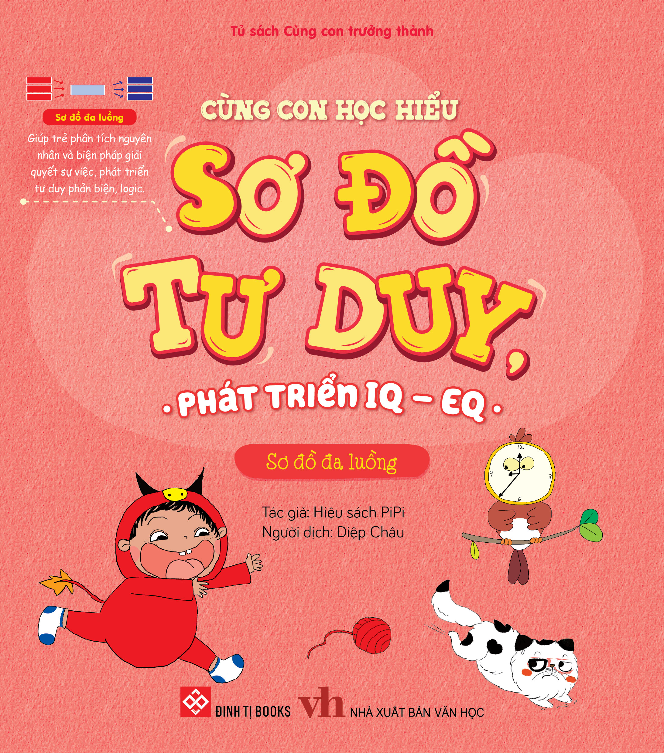 cùng con học hiểu sơ đồ tư duy, phát triển iq-eq - sơ đồ đa luồng - Ảnh 3