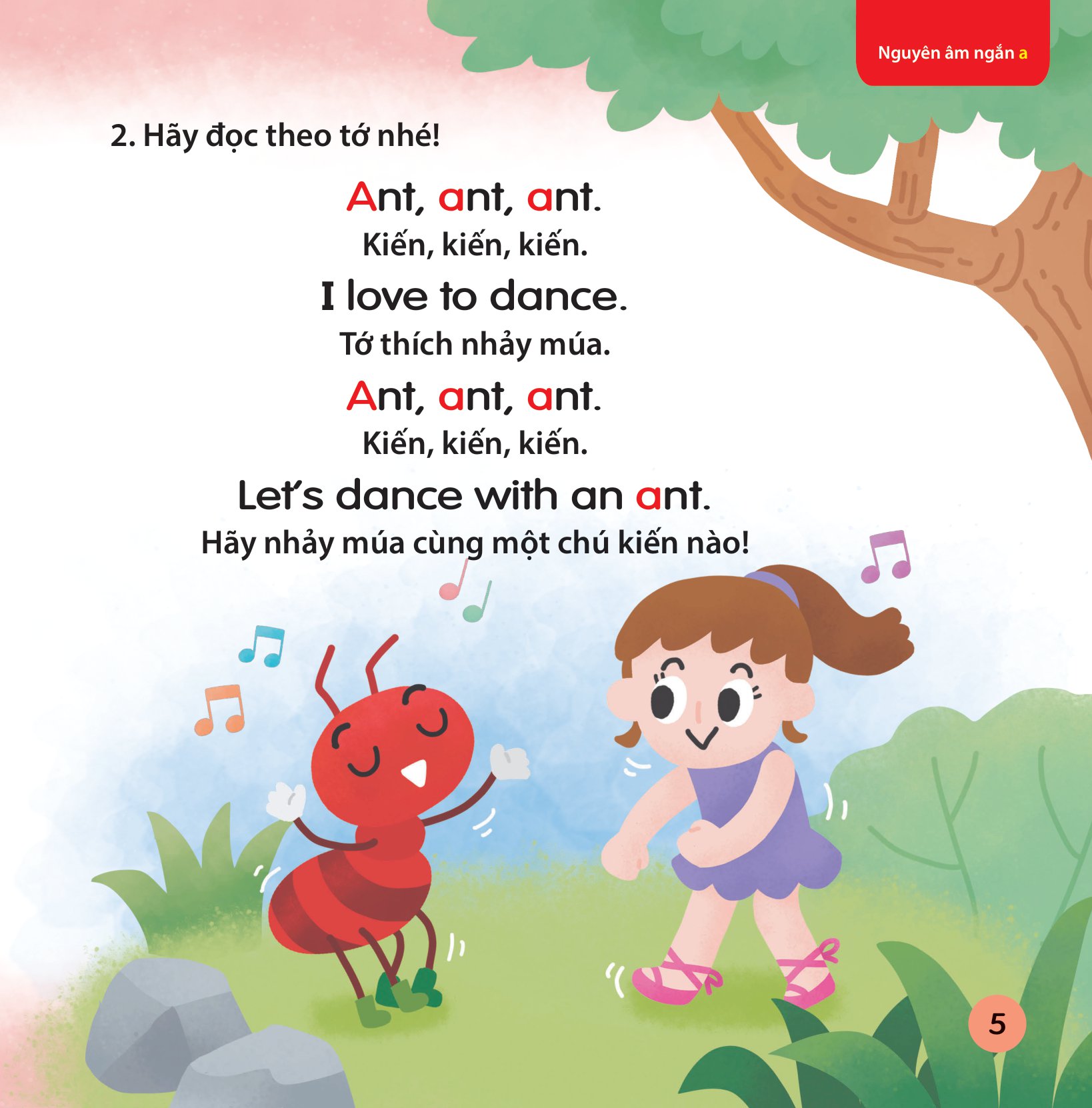 cùng con học ngữ âm tiếng anh qua 3 cấp độ - nguyên âm ngắn - Ảnh 6