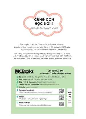 cùng con học nói 4 - hoa đo đỏ lá xanh xanh - Ảnh 4