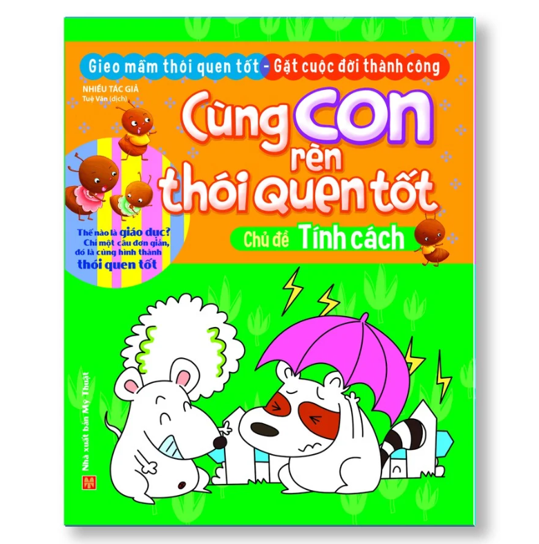 cùng con rèn thói quen tốt (bộ túi 10 cuốn) - Ảnh 9