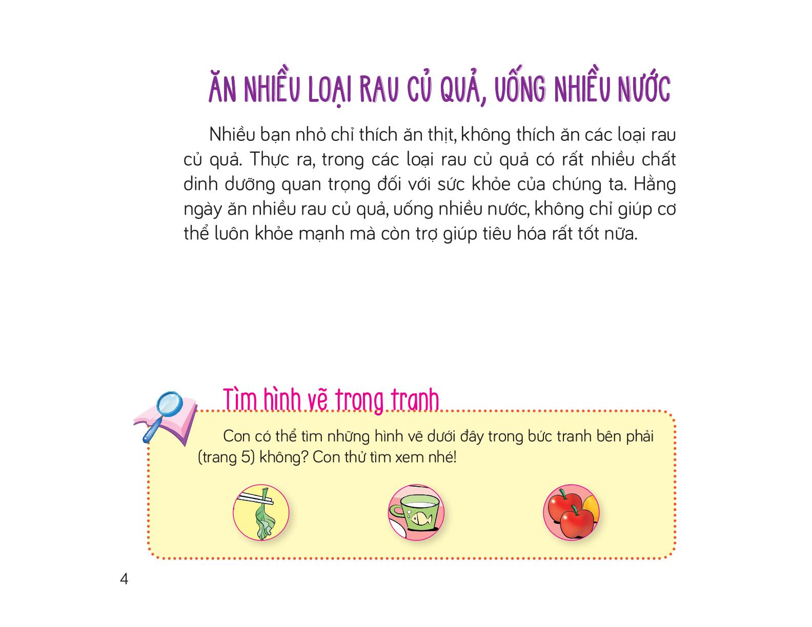 cùng con trưởng thành - dạy trẻ hành vi tốt - con biết giữ gìn vệ sinh - Ảnh 3