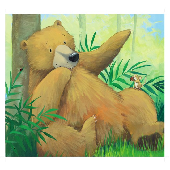 cùng gấu khám phá - the bear books: gấu học đếm - bear counts (song ngữ) - Ảnh 4